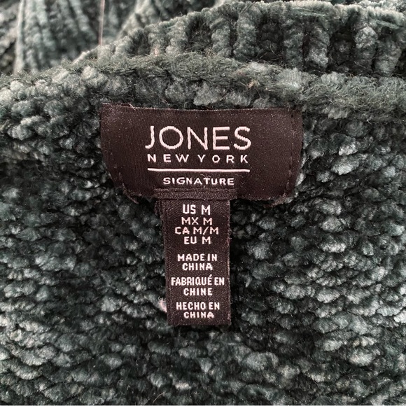 Jones New York Signature Chenille Sweater M - Picture 3 of 4